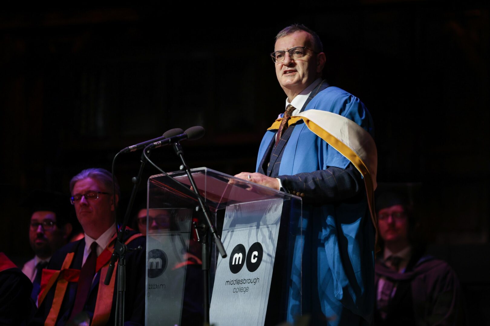 Class Valedictorian Carl Boobyer